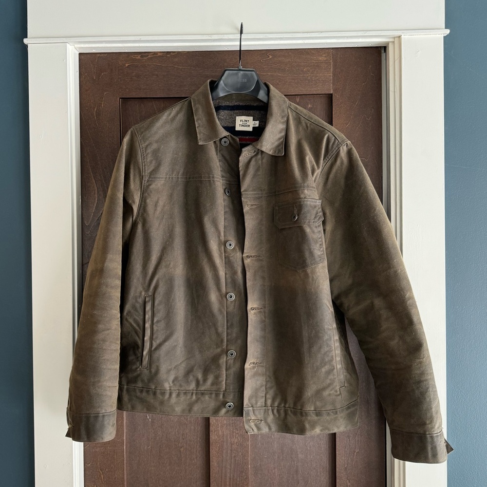 Waxed Canvas Jacket (Flint & Tinder)
